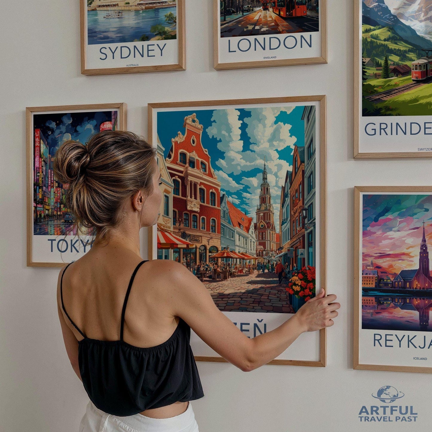 Plzen Poster - Czech Republic Wall Art