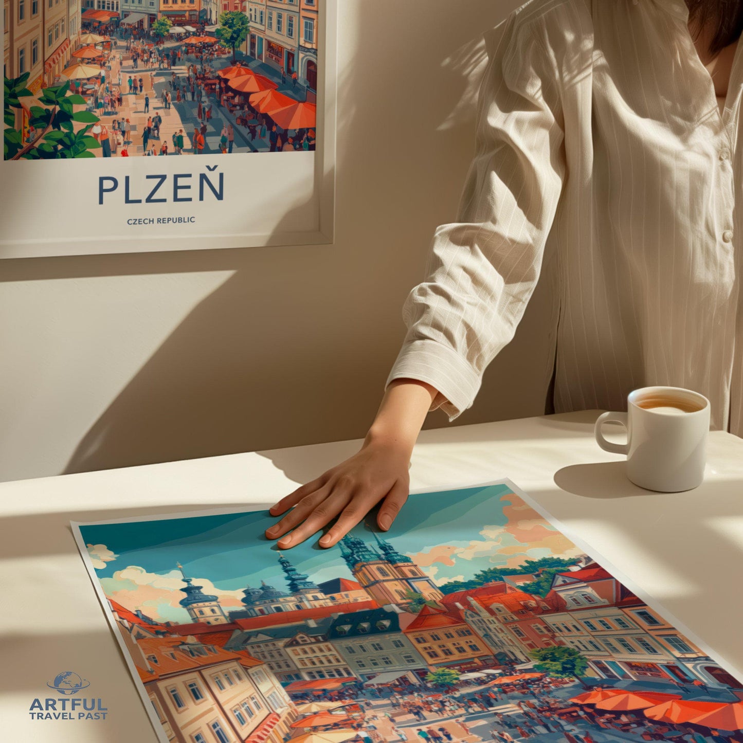 Plzen Poster - Czech Republic Wall Art