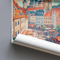 Plzen Poster - Czech Republic Wall Art