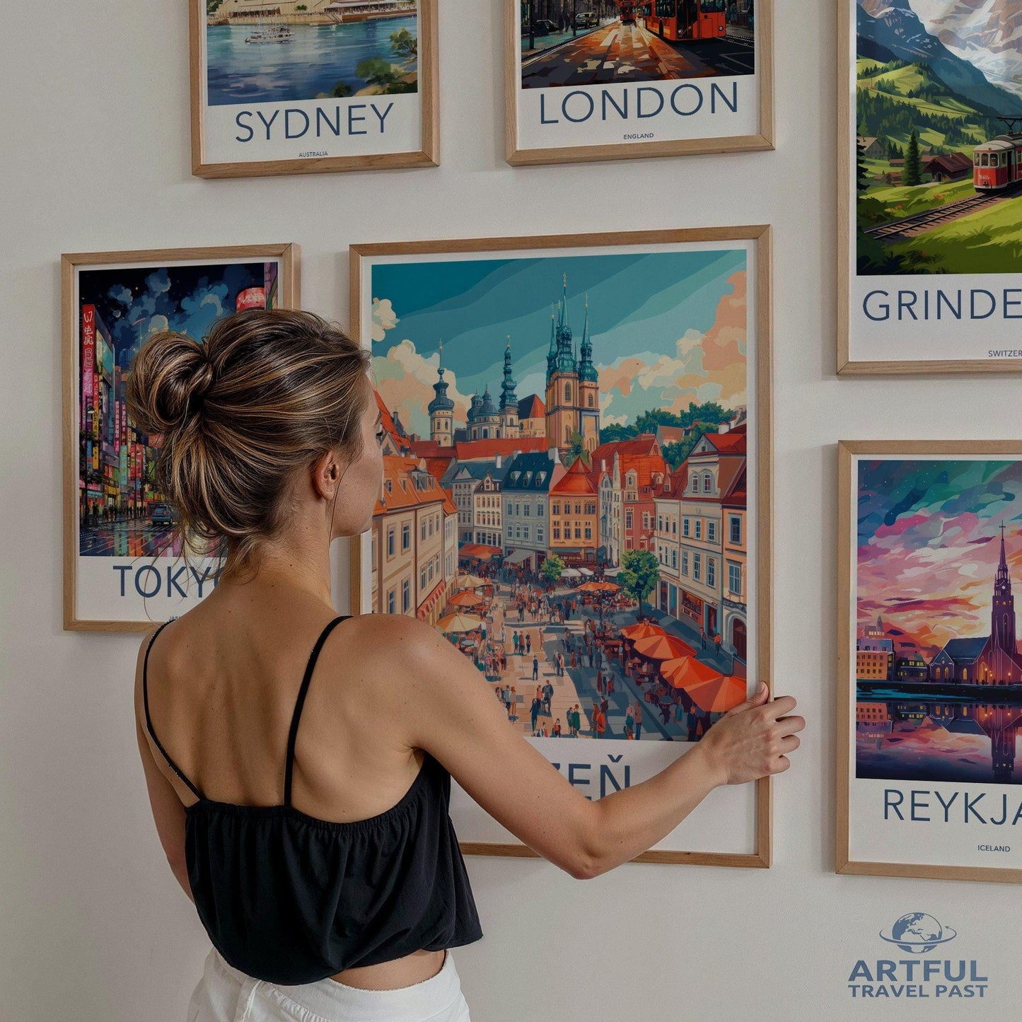 Plzen Poster - Czech Republic Wall Art