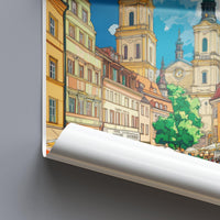 Plzen Poster - Czech Republic Wall Art