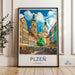 Plzen Poster - Czech Republic Wall Art