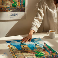 Plzen Poster - Czech Republic Wall Art
