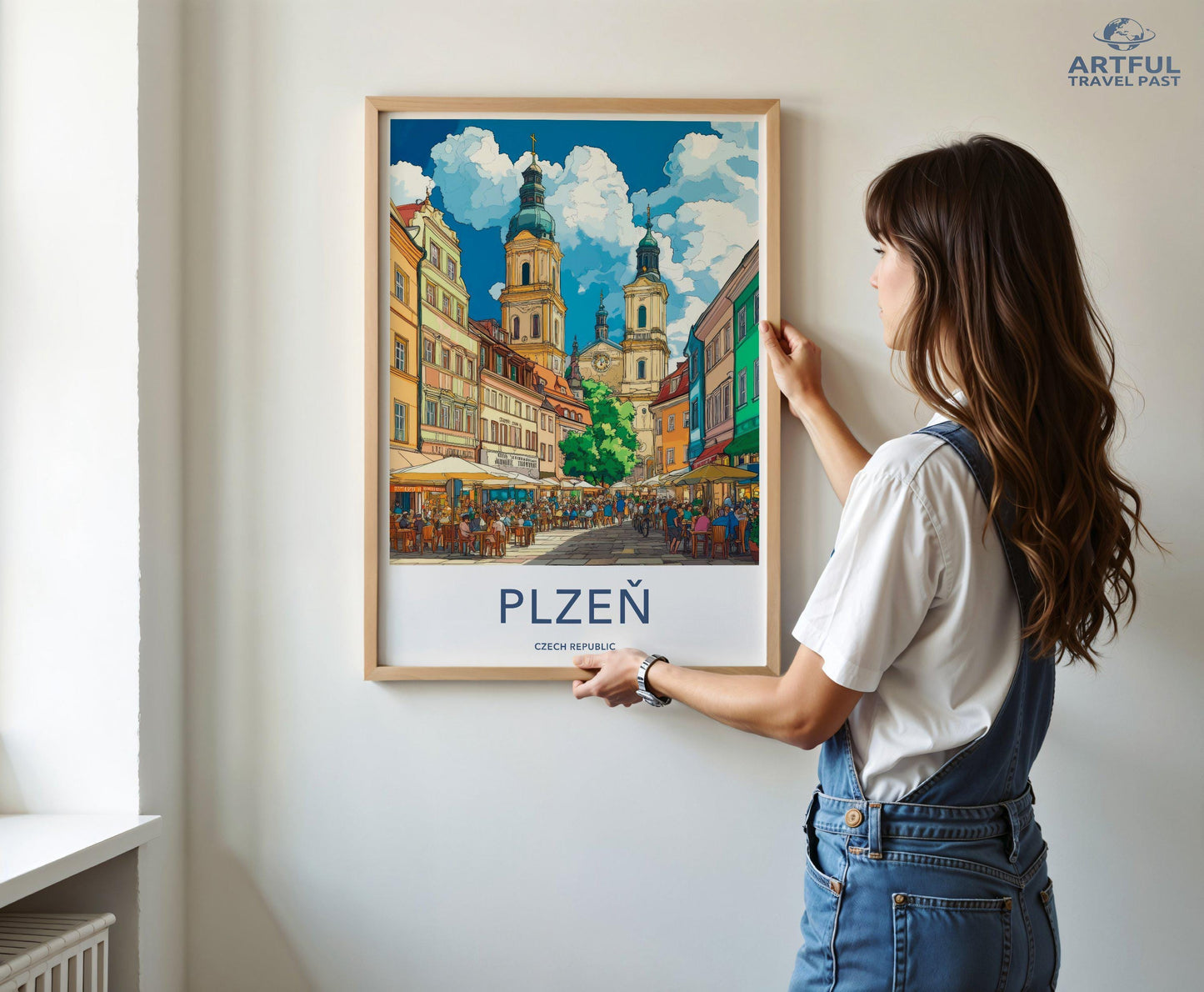 Plzen Poster - Czech Republic Wall Art