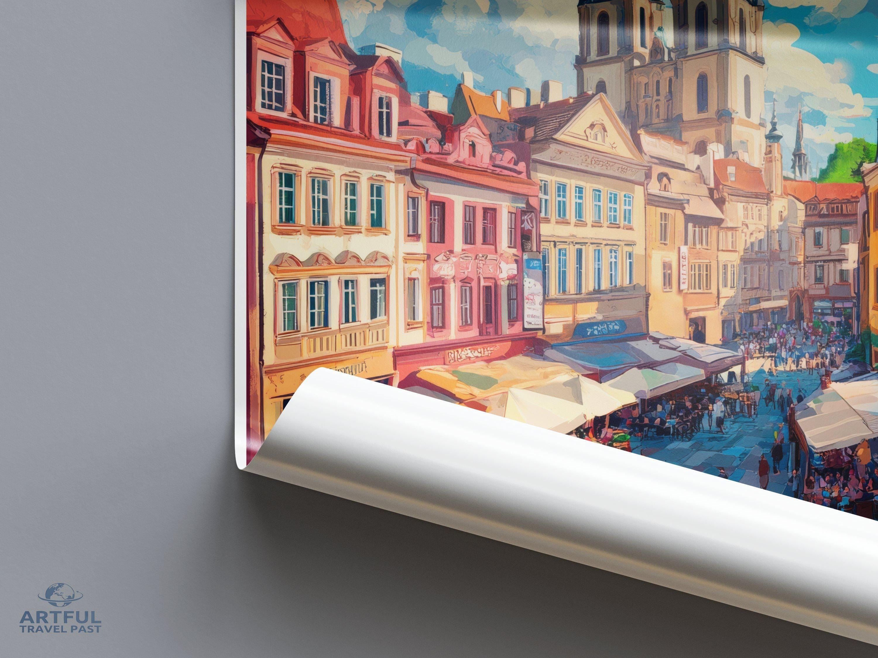 Plzen Poster - Czech Republic Wall Art