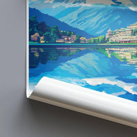 Pokhara Poster - Nepal Wall Art