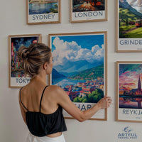 Pokhara Poster - Nepal Wall Art