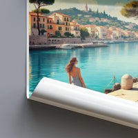 Port de Sóller Poster - Mallorca Travel Art