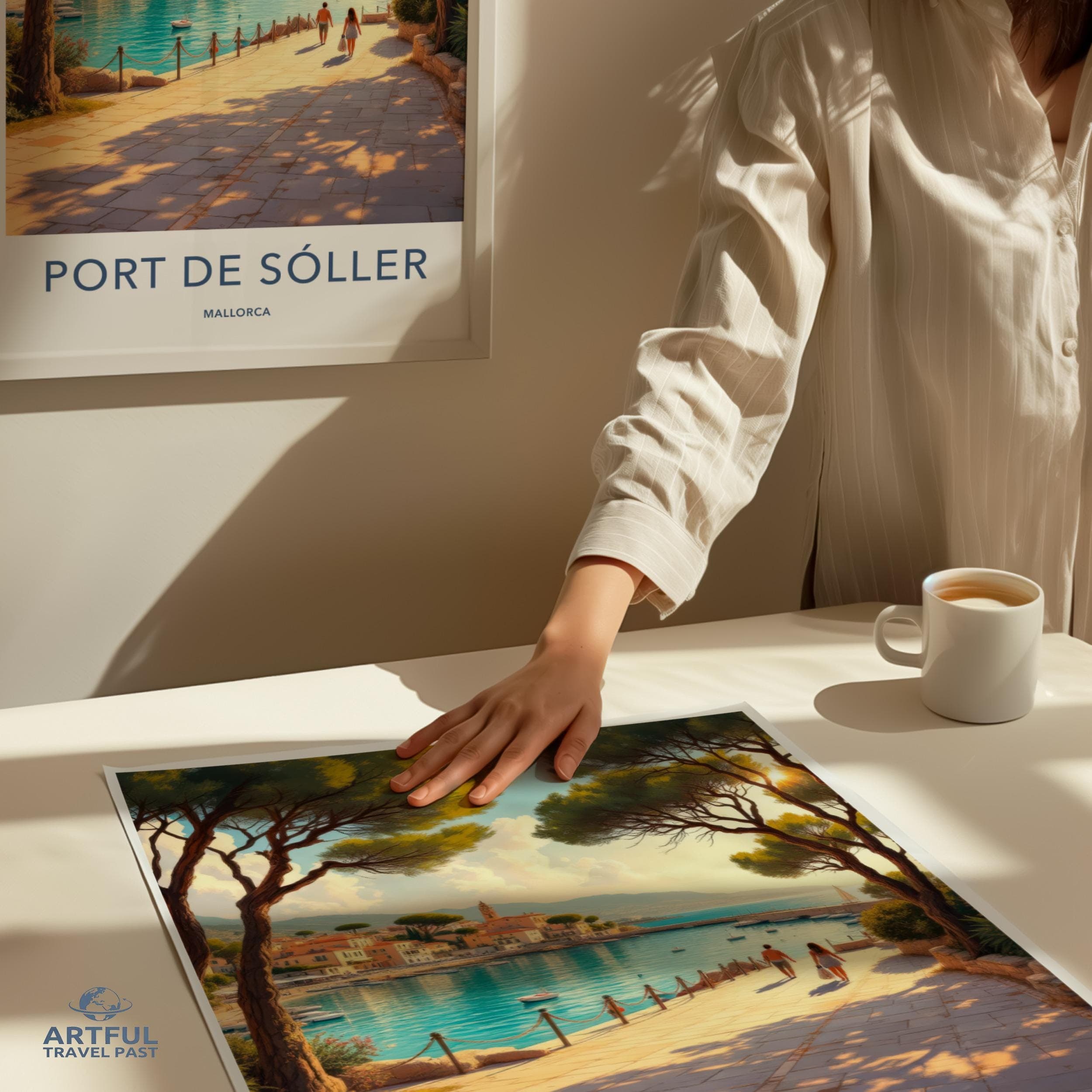 Port de Sóller Poster - Mallorca Wall Art
