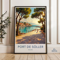 Port de Sóller Poster - Mallorca Wall Art