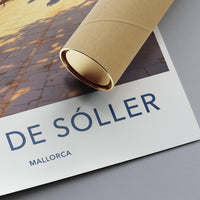 Port de Sóller Poster - Mallorca Wall Art