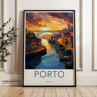 Porto Poster - Portugal Wall Art