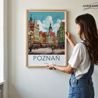 Poznań Poster - Poland Wall Art