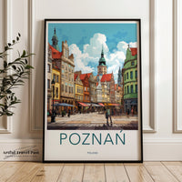 Poznań Poster - Poland Wall Art