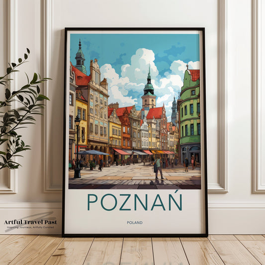 Poznań Poster - Poland Wall Art