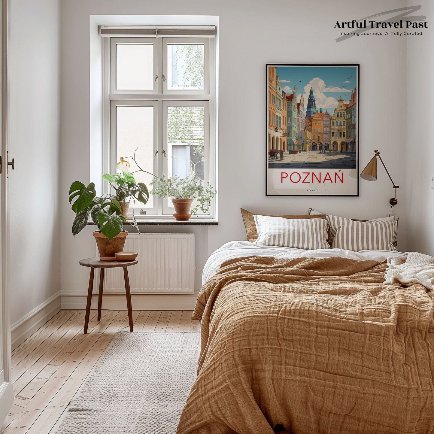 Poznań Poster | Poland Wall Art | Eastern Europe Artwork