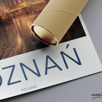 Poznań Poster | Poland Wall Art | Eastern Europe Decor