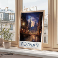 Poznań Poster | Poland Wall Art | Eastern Europe Decor