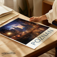 Poznań Poster | Poland Wall Art | Eastern Europe Decor