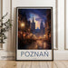 Poznań Poster | Poland Wall Art | Eastern Europe Decor
