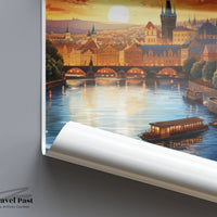 Prague Poster - Czech Republic Wall Art