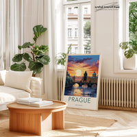 Prague Poster | Czech Republic Wall Art
