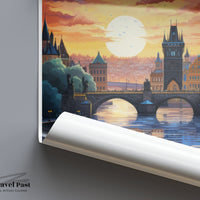 Prague Poster | Czech Republic Wall Art