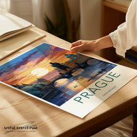 Prague Poster | Czech Republic Wall Art