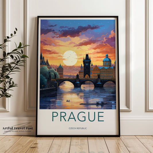 Prague Poster - Czech Republic Wall Art