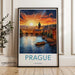 Prague Poster | Czech Republic Wall Art | Eastern Europe Decor