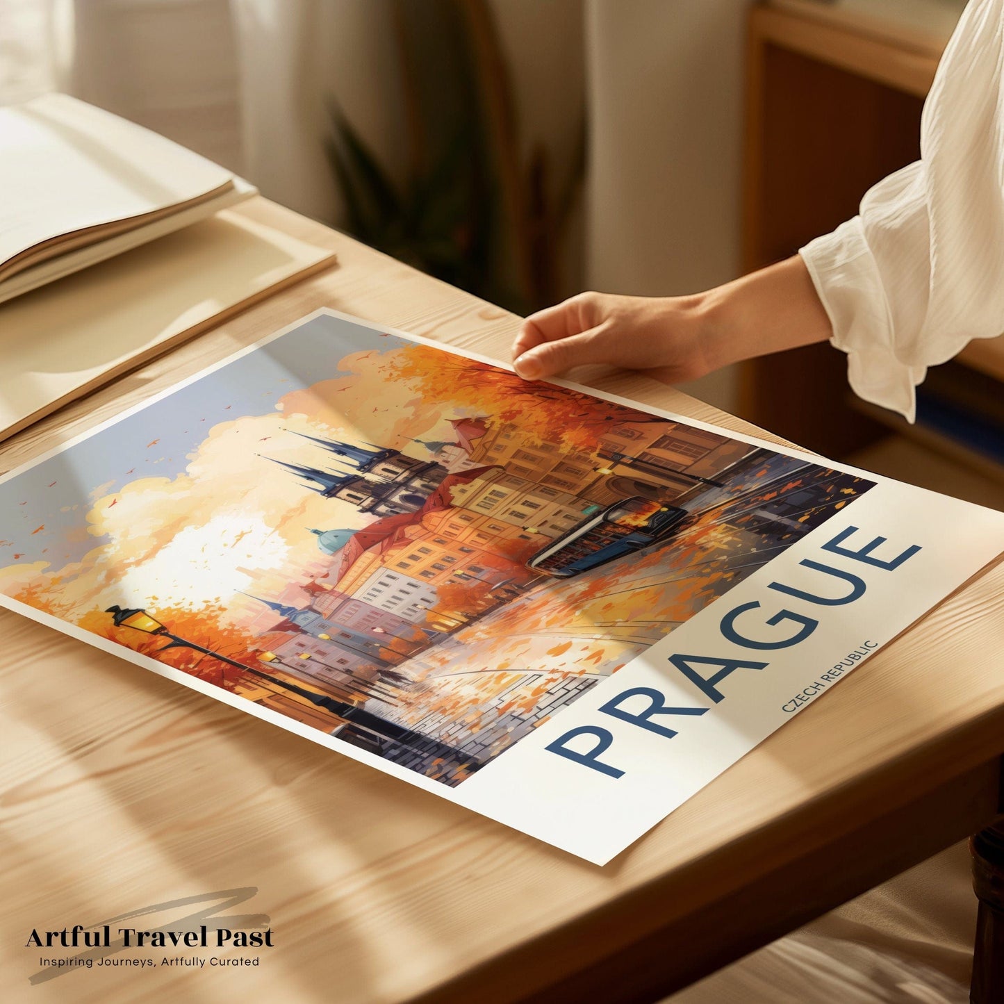 Prague Poster | Czech Republic Wall Art | Eastern Europe Decor