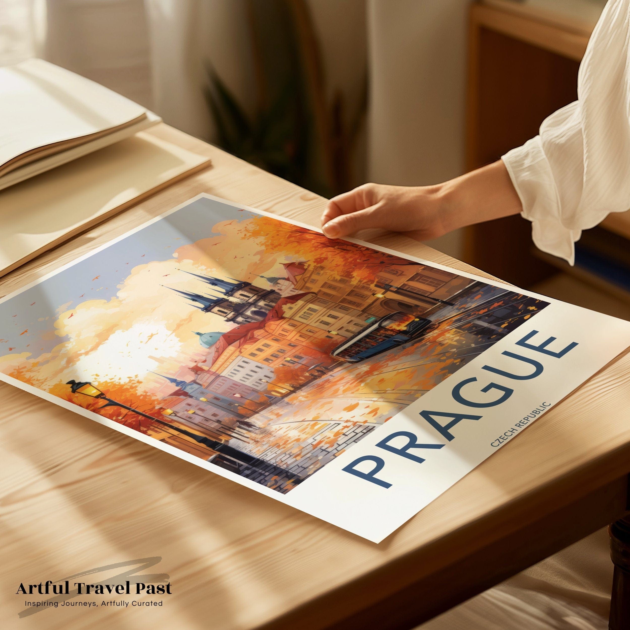 Prague Poster | Czech Republic Wall Art | Eastern Europe Decor