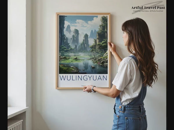 Wulingyuan Poster | China Wall Art | Asia Decor