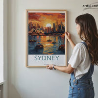 Sydney Poster | Australia Wall Art
