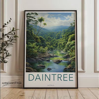 Daintree Poster | Queensland Australia Wall Art