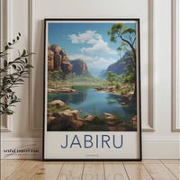 Jabiru Poster | Australia Wall Art