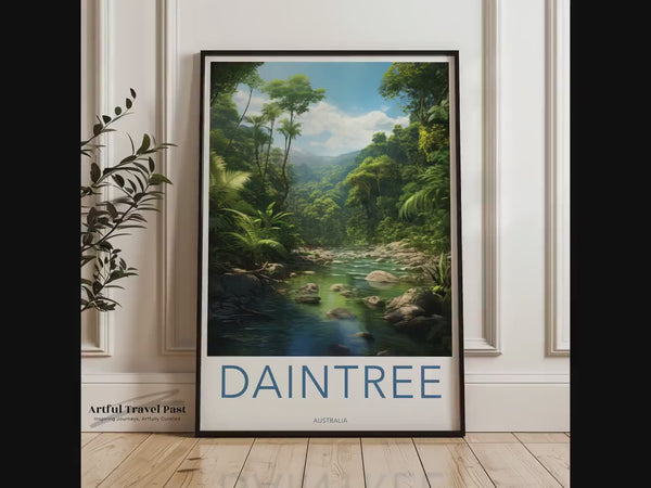 Daintree Rainforest Poster | Australia Wall Art