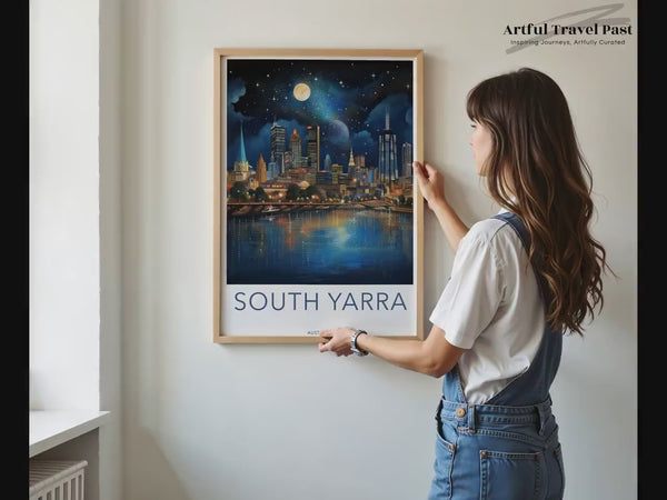 South Yarra Poster | Magical Melbourne | Australia Wall Art