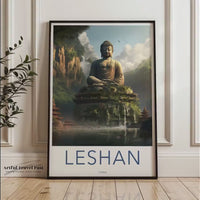 Leshan Poster | China Wall Art | China Decor