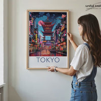 Tokyo Poster | Japan Wall Art | Asia Decor