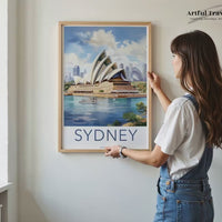 Sydney Poster | New South Wales Wall Art | Australia Decor