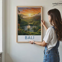 Bali Poster | Indonesia Wall Art | Asia Decor