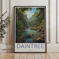 Daintree Poster | Queensland Wall Art | Australia Decor
