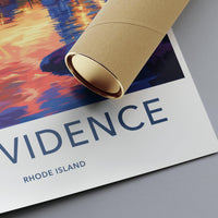 Providence Poster - Rhode Island Wall Art