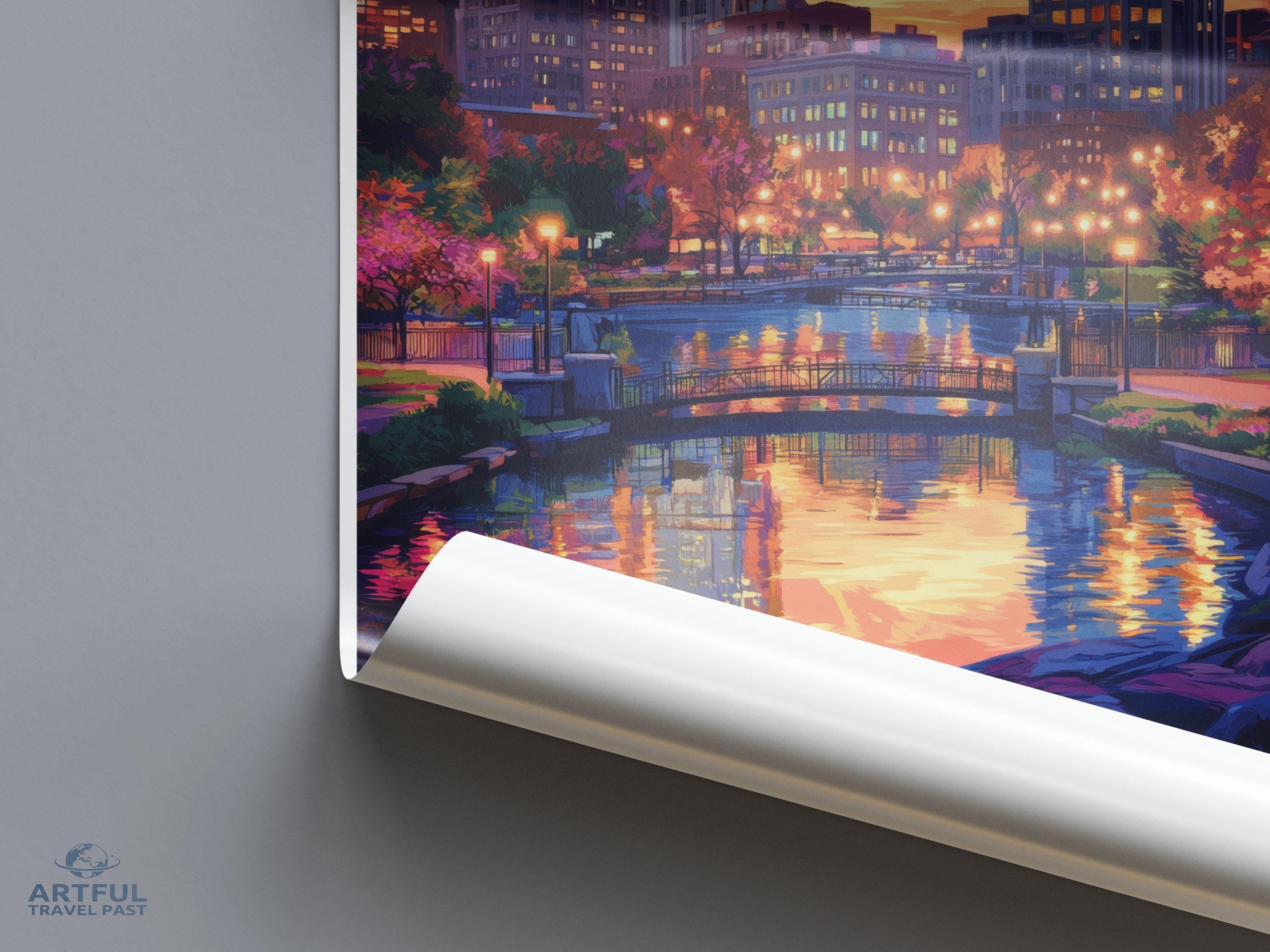 Providence Poster - Rhode Island Wall Art