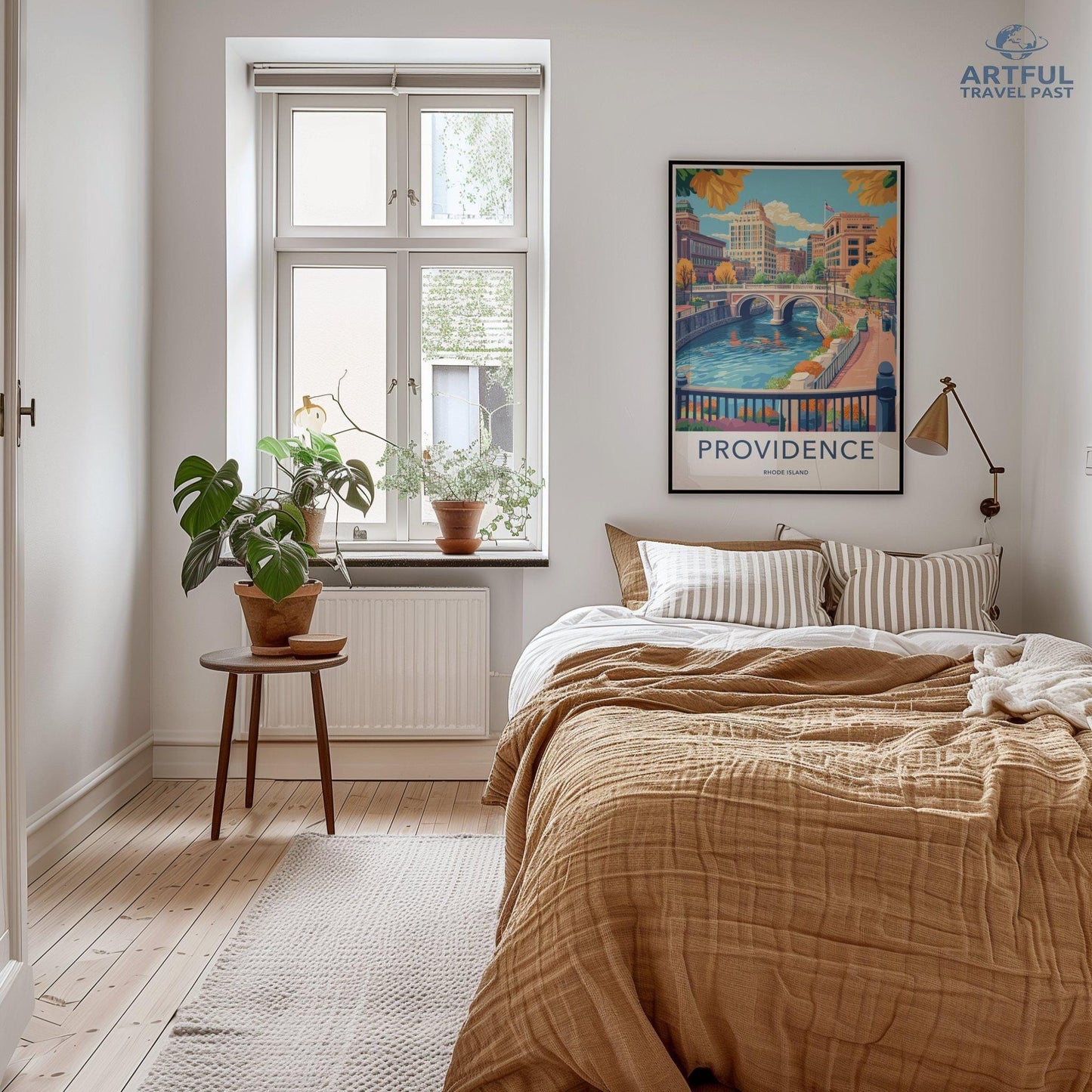 Providence Poster - Rhode Island Wall Art
