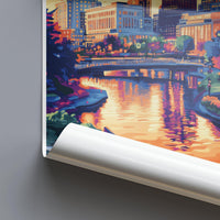 Providence Poster | Rhode Island Wall Art | America Decor