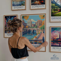Providence Poster | Rhode Island Wall Art | America Decor