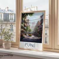 Pune Poster - India Wall Art