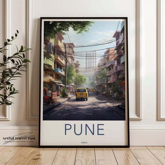 Pune Poster - India Wall Art